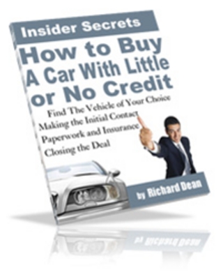 Product picture HOW TO BUY A CAR WITH LITTLE OR NO CREDIT MRR