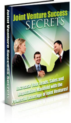 Product picture JOINT VENTURE SUCCESS SECRETS