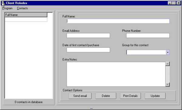 Product picture Client Rolodex w/ MRR